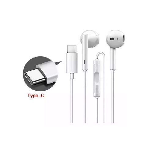 Auricular Con Micrófono Tipo C Para iPhone 15 15 Pro Pro Max y otras  