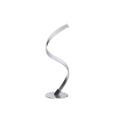 Lámpara Led Curva Moderna De Escritorio Mesa En Espiral Usb  