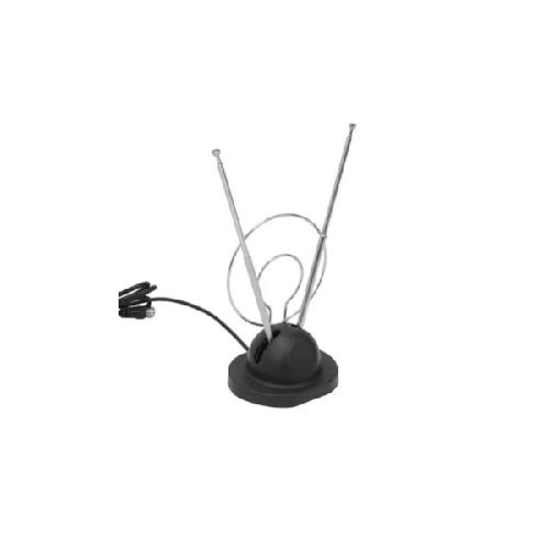 Antena universal para Tv Doble Anillo con base  