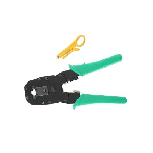 Pinza Crimpeadora P/cables Rj45 Rj11 Rj9 Pelacables  