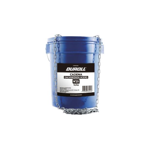 Cadena Galvanizada Acero N° 90 Balde x 25kg | MAQPRO