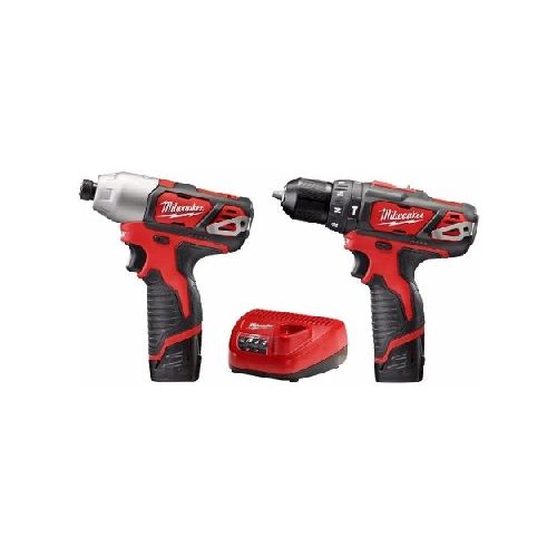 Combo Taladro Percutor Y Llave Impacto Milwaukee 2497-259a | MAQPRO