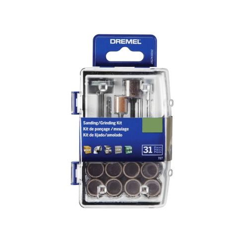 Dremel Set/Kit De Accesorios De Minitorno Para Cortar, Esmerilar, Grabar y Lijar - 31 Piezas (Modelo 727)  