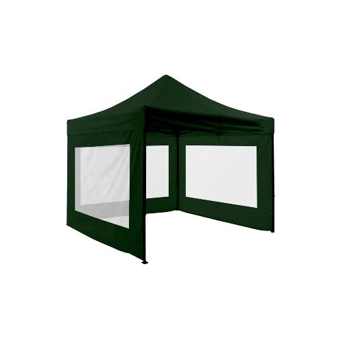 Gazebo Pleg.Alum + Pared 3X3M Verde  Kushiro