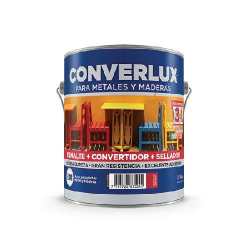 Converlux 3 en 1 Esmalte Convertidor y Antióxido Brillante  