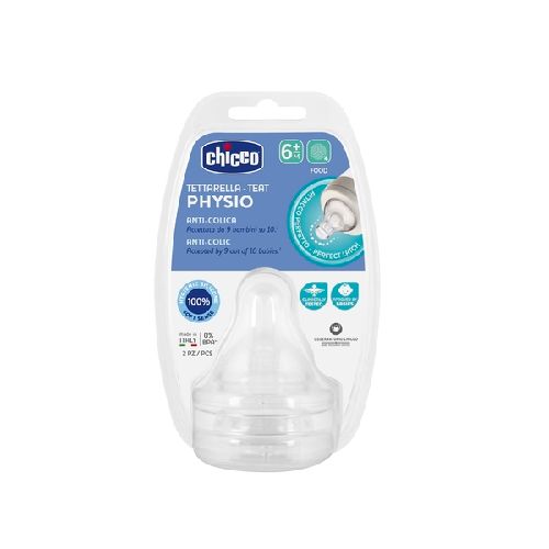 Tetina Physio Perfect Well Being (6m+flujo comida) Chicco  