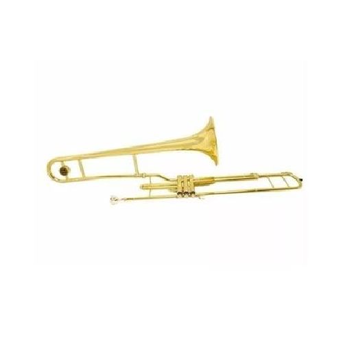 Trombon a pistones jytb-1504 C/ estuche JYTB-1504 TROMBÓN DORADO A PISTONES LINCOLN - La Casa del Instrumento Musical