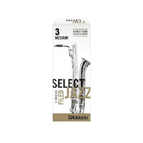 Cañas | JAZZ SELECT | Saxo Baritono | Filed | Nº 2M | MCx5 | RSF05BSX2M DADDARIO Woodwinds - La Casa del Instrumento Musical