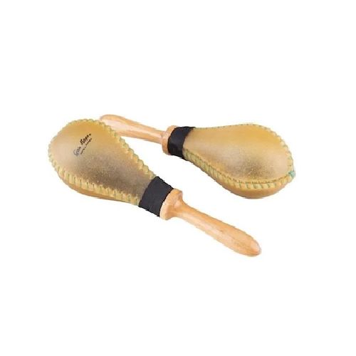 RAWHIDE MARACAS LARGE PMARRLL GON BOPS - La Casa del Instrumento Musical