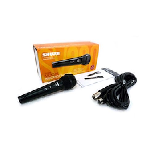 SHURE SV200 Micrófono dinámico con Switch ON/OFF - incluye cable - $ 55.329 - Hoffmann Instrumentos Musicales