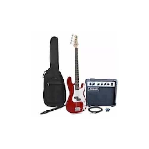 KANSAS EGP-PB10WR KAN Kansas Pack Bajo Bordo (Bajo+ Ampl + Afinad Lcd+ Funda+ Cabl - $ 438.770 - Hoffmann Instrumentos Musicales