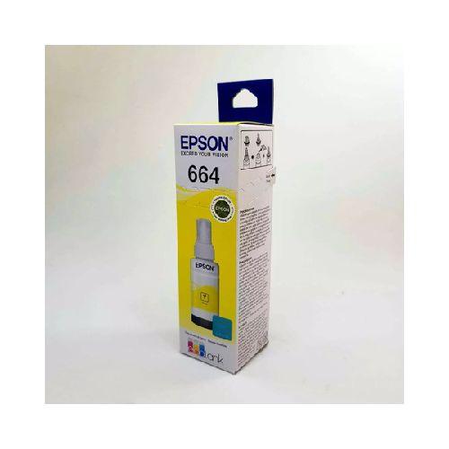 Botella de Tinta Epson original T664420-AL AMARILLO 70ml  