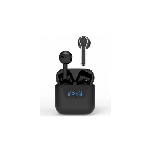 Auriculares Bluetooth Netmak C/Display Nm-Netpod Negro, Blanco  