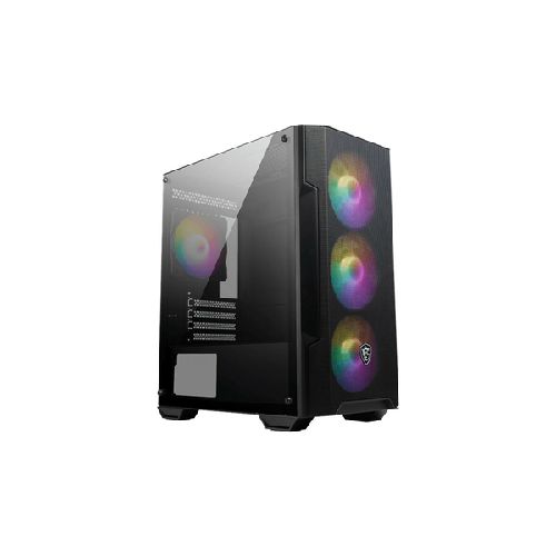 Gabinete Msi Mag Forge M100A Acrilico Mid - Tower Fan Rgb X4  