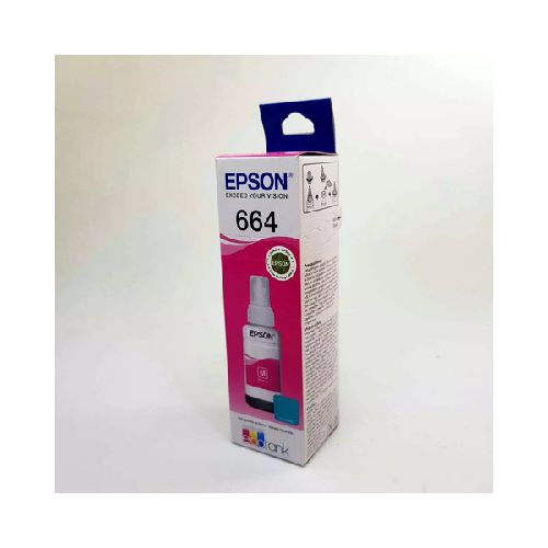 Botella de Tinta Epson original T664320-AL MAGENTA 70 ml  