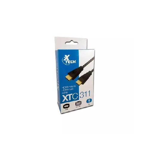 Cable Hdmi Xtech Xtc-406 Macho Macho 1.8Mts  