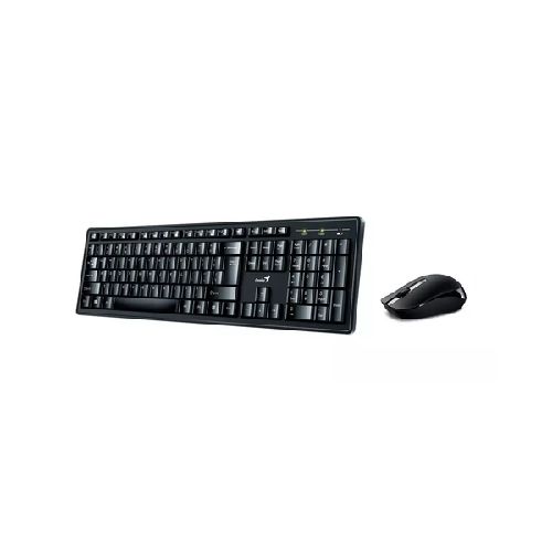 Kit Teclado y Mouse Inalámbrico Genius KM-8200 Smart Black  