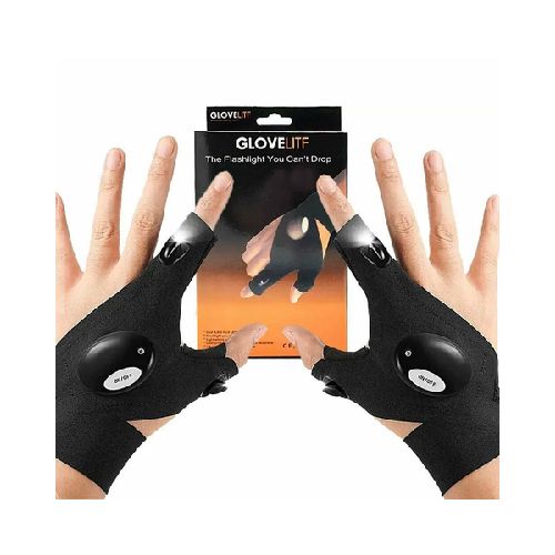 Guantes con Linterna Led Luz Blanca  