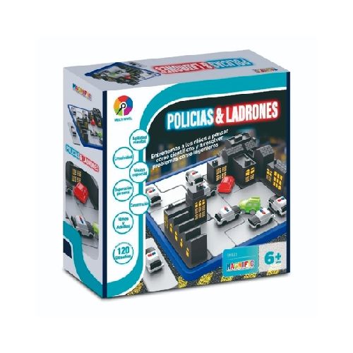 Juego De Mesa Policias Y Ladrones Magnific 2182  