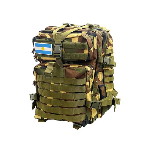 Mochila Tactica Militar 40 Litros Camuflado Jungla  