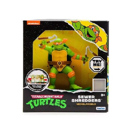 Tortugas Ninja Figura en Patineta 13cm 71047  