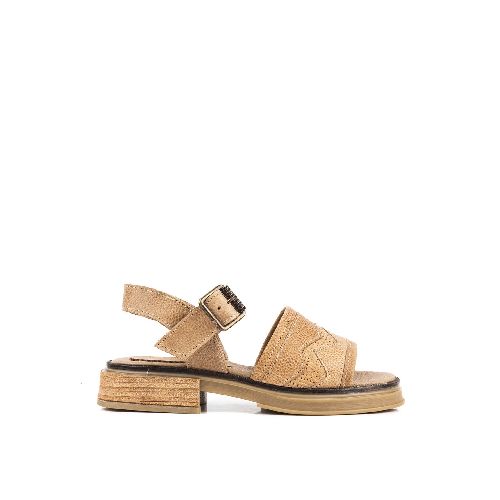 Sandalias bajas de cuero en beige|Sandalias de mujer | Batistella.com.ar - Batistella Tienda Online |Primavera Verano 2024