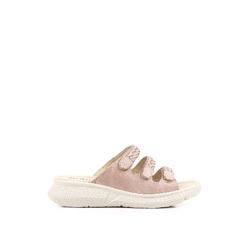 Zuecos tramados de cuero en rosa|Mujeres|Batistella.com.ar - Batistella Tienda Online |Primavera Verano 2024