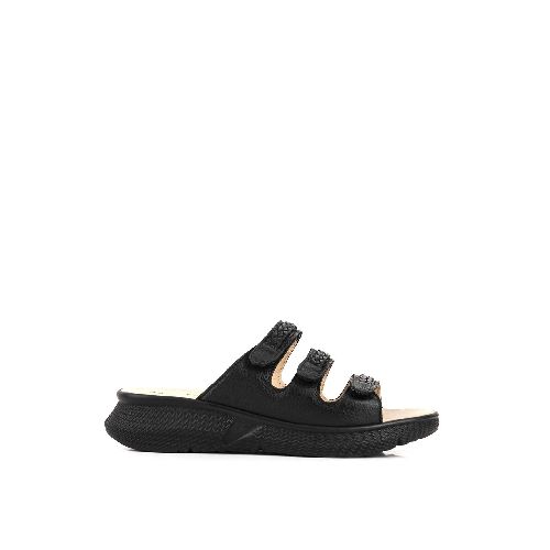 Zuecos tramados de cuero negro|Mujeres|Batistella.com.ar - Batistella Tienda Online |Primavera Verano 2024