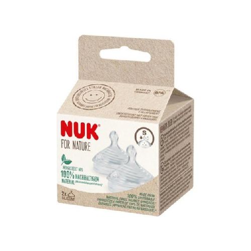 Set X 2 Tetinas For Nature Sense Nuk Ecologico  NUK