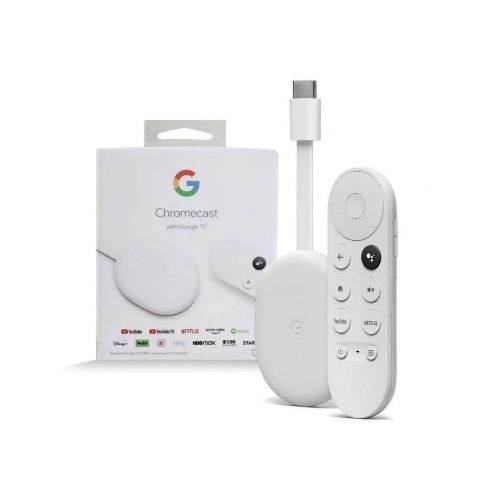 CONVERTIDOR SMART GOOGLE CHROMECAST CON GOOGLE TV  