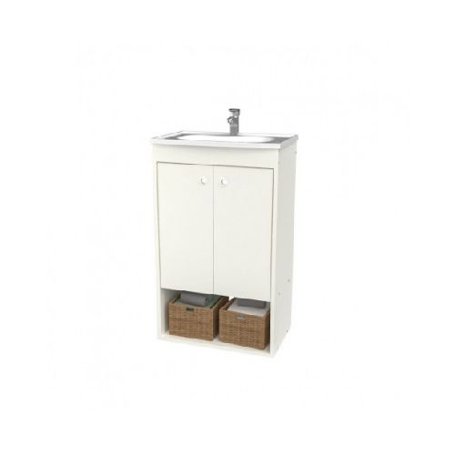 MUEBLE DE BANO DELOS DZE01BR VANITORY 2 PUERTAS  