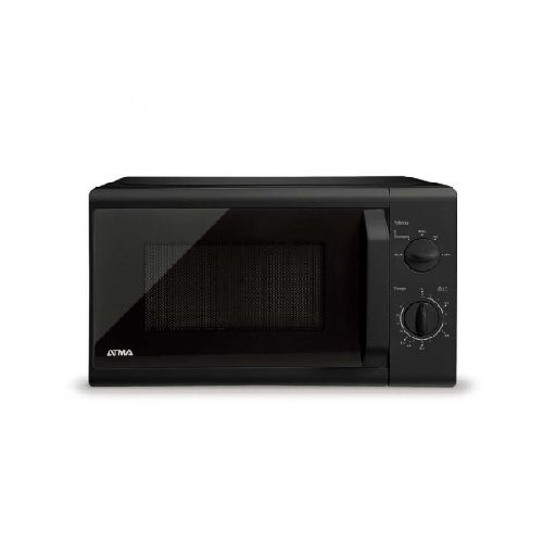 MICROONDAS ATMA MATRB20AN 20 LTS NEGRO MECANICO 5 NIV COCC 700W  