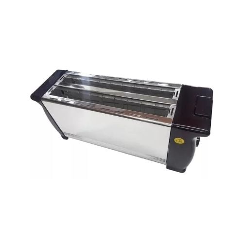 Tostadora Kanji Home Acero 4 Panes ! 1400 Watts - 6 Niveles Color Plateado  