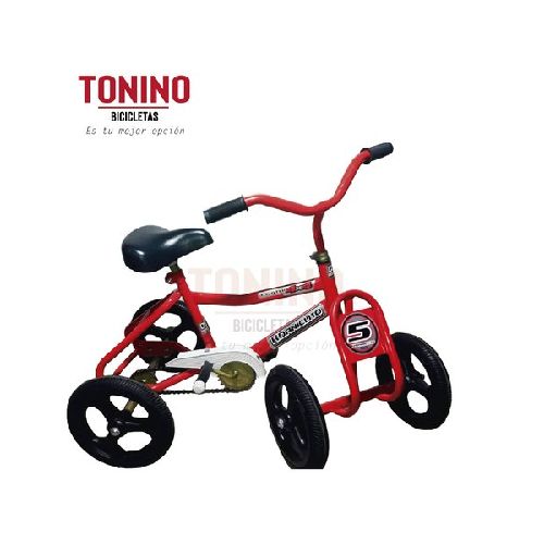 Cuatriciclo Infantil A Pedal Con Cadena  