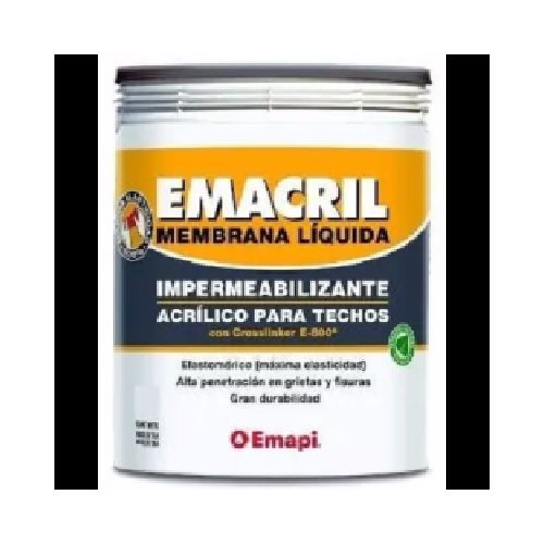 Membrana líquida blanca x 1kg - Emacril - EMAPI  