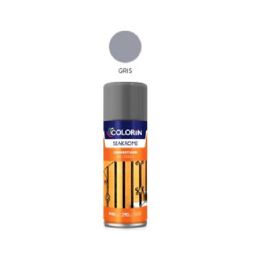 Pintura en aerosol 290gr - Uso domestico - Convertidor de óxido gris  