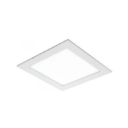 Lámpara de techo cuadrada Led embutida 29x29cm - 24W-6500K  