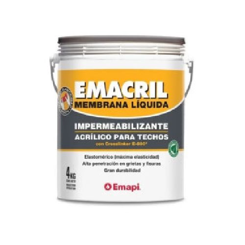 Membrana líquida blanca x 4kg - Emacril - EMAPI  