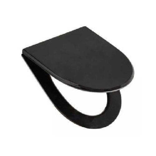 Asiento de inodoro Marina MDF negro - Ferrum THIM-N  