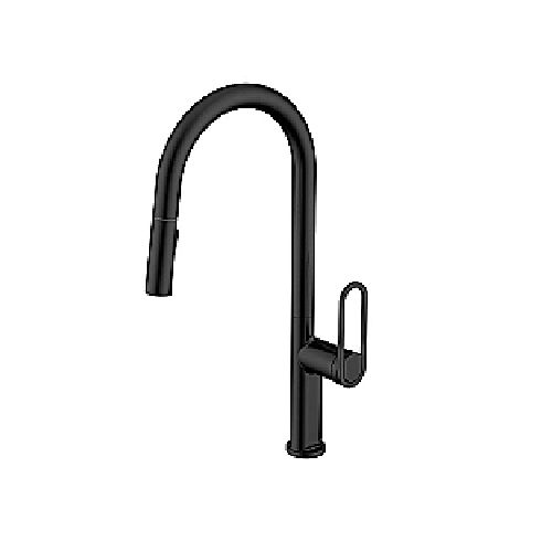 Grifería Vasser Jaspe - Monocomando cocina mesada Black  