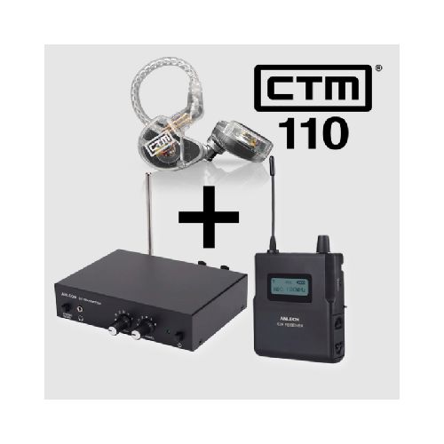 Sistema de Monitoreo Anleon S2 con Auriculares CTM CE110