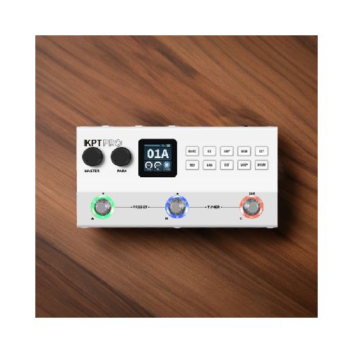 Pedalera Multiefecto TANKPEDAL KPT PRO Para Guitarra o Bajo Audio Usb Irs