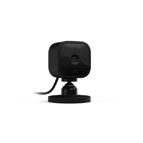 Blink Mini Cámara de seguridad inteligente para interiores video HD 1080 Negras  