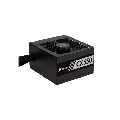 FUENTE ATX CORSAIR 550W REALES CX550 80PLUS MODULA  