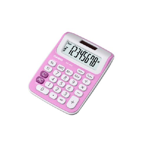 CALCULADORA CASIO MS-6NC 8 DIGITO PINK  