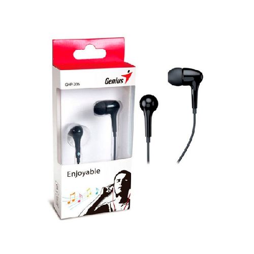 AURICULAR GENIUS IN-EAR GHP-206 BLACK  