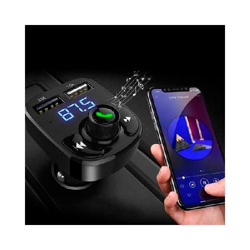 CAR MP3 KOS-C5 TRANSMISOR INALAMBRICO DE AUDIO CARGADOR USB DE 3.1A/BLUETOOTHSD  