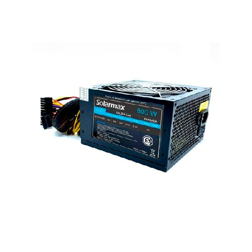 FUENTE ATX 800W SOLARMAX GAMER BLACK KC-CFA-800  