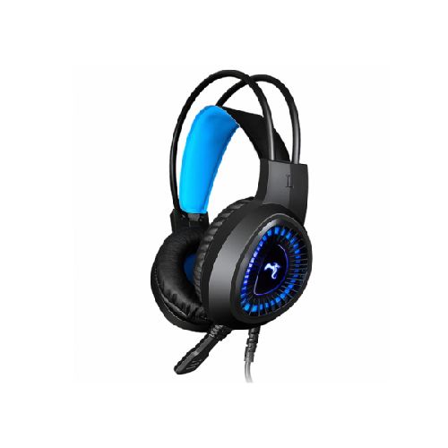 AURICULAR CON MIC KOLKE DARK KGA-472 USB/PC/PS4 AZ  