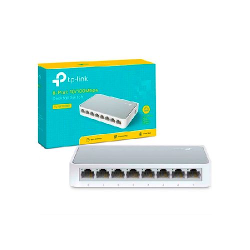 SWITCH TP-LINK 8 PORT SF1008D 10/100  